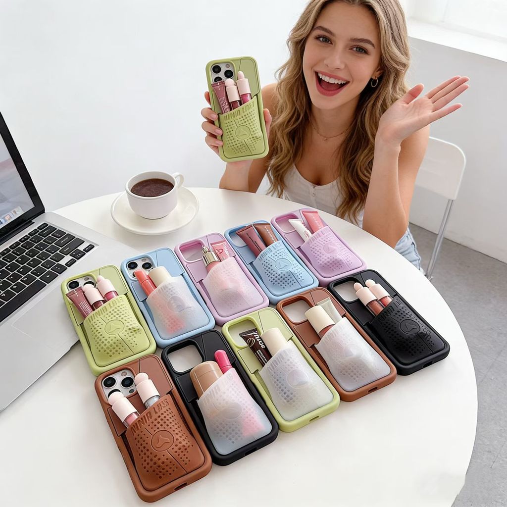 (พร้อมกล่อง) เคสโทรศัพท์กระเป๋าสไตล์ยุโรป&american สําหรับ iPhone17pro Max 17pro 16pro Max 16pro Nin