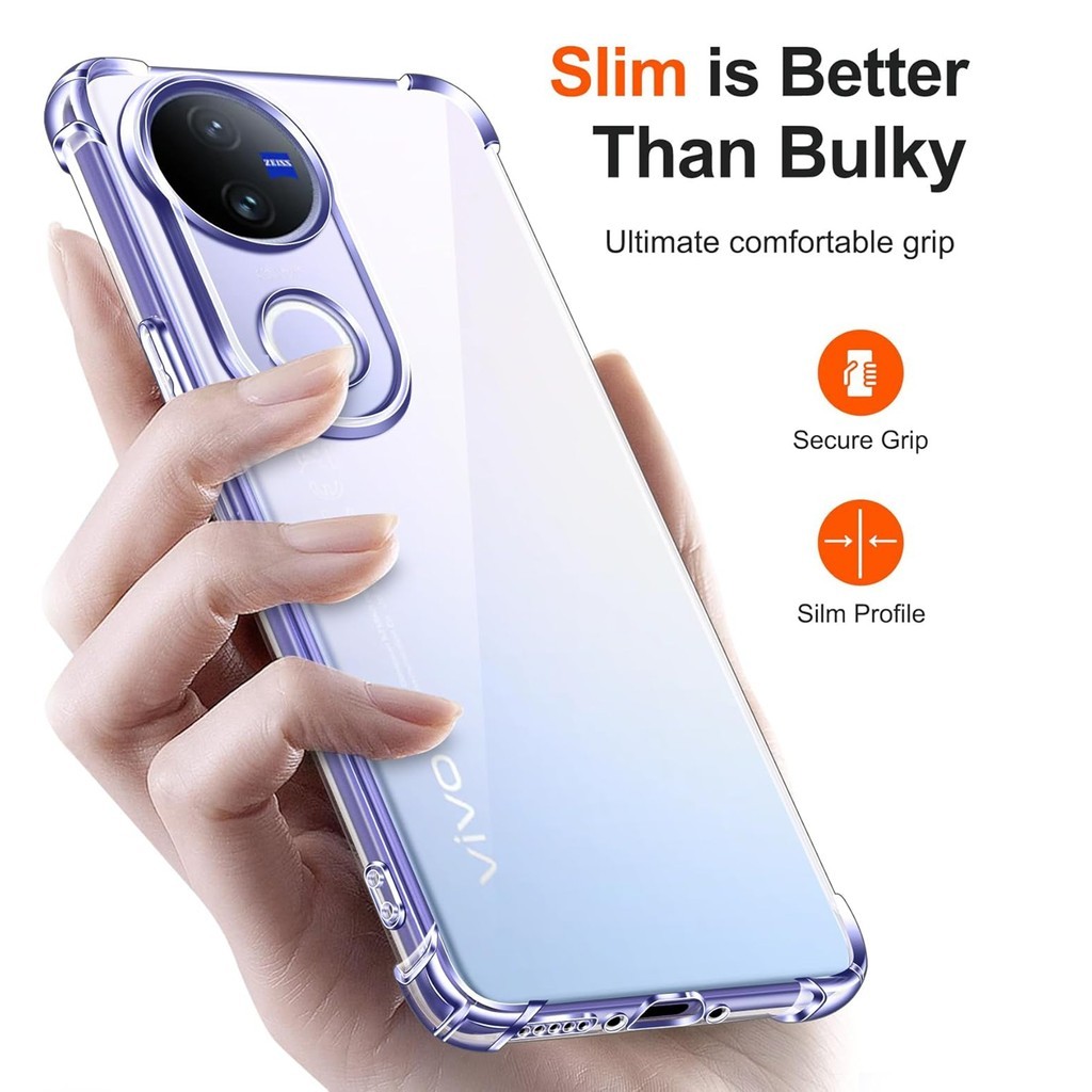 CASE VIVO V50 / V50 LITE Soft Anticracking Air bag Jelly Case
