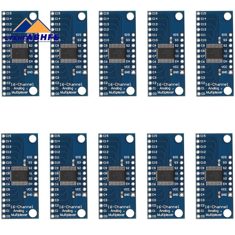 [ขายร้อน L] 10 ชิ้น 16CH Analogue Multiplexer โมดูล 74HC4067 CD74HC4067 โมดูลที่แม่นยําดิจิตอล Multi