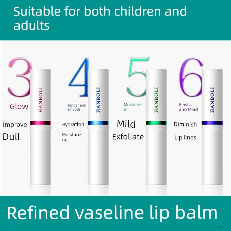 lipbalm lip balm ของแท้ Vaseline Lip Balm 3456 Hydrating Moisturizing Anti-Drying Fade Lip Lines Gen