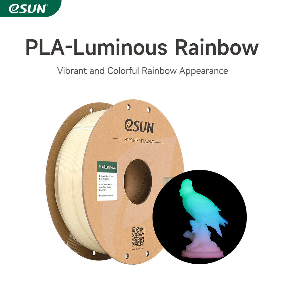 Luminous Rainbow PLA eSun Filament