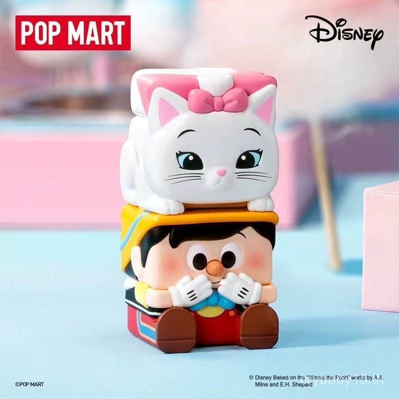 Popmart Disney Classic POP CUBE-2 Series Figure Mystery Box Toy Gift - รูปที่ 3