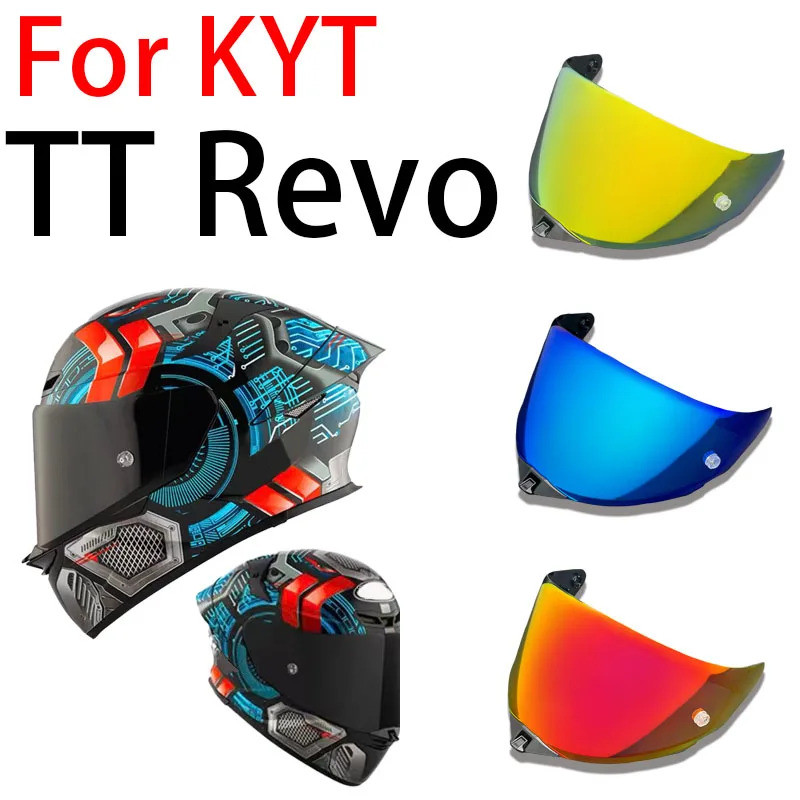 ReadyStockFor KYT TT REVO Helmets Replacement Lens หมวกกันน็อคมอเตอร์ไซค์Visor