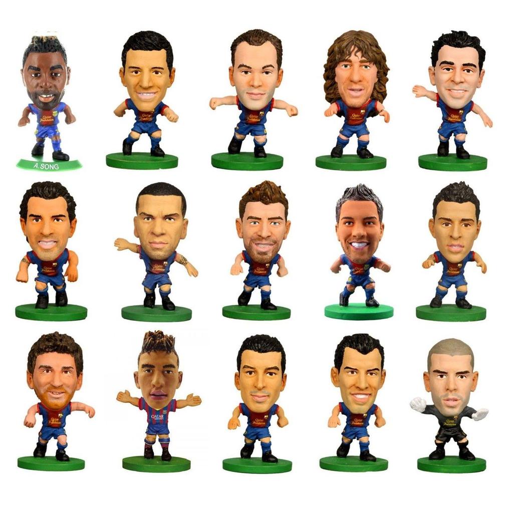 Soccerstarz ตุ๊กตาดาวฟุตบอลของแท้ Balsa Messi Suarez Xiaobai