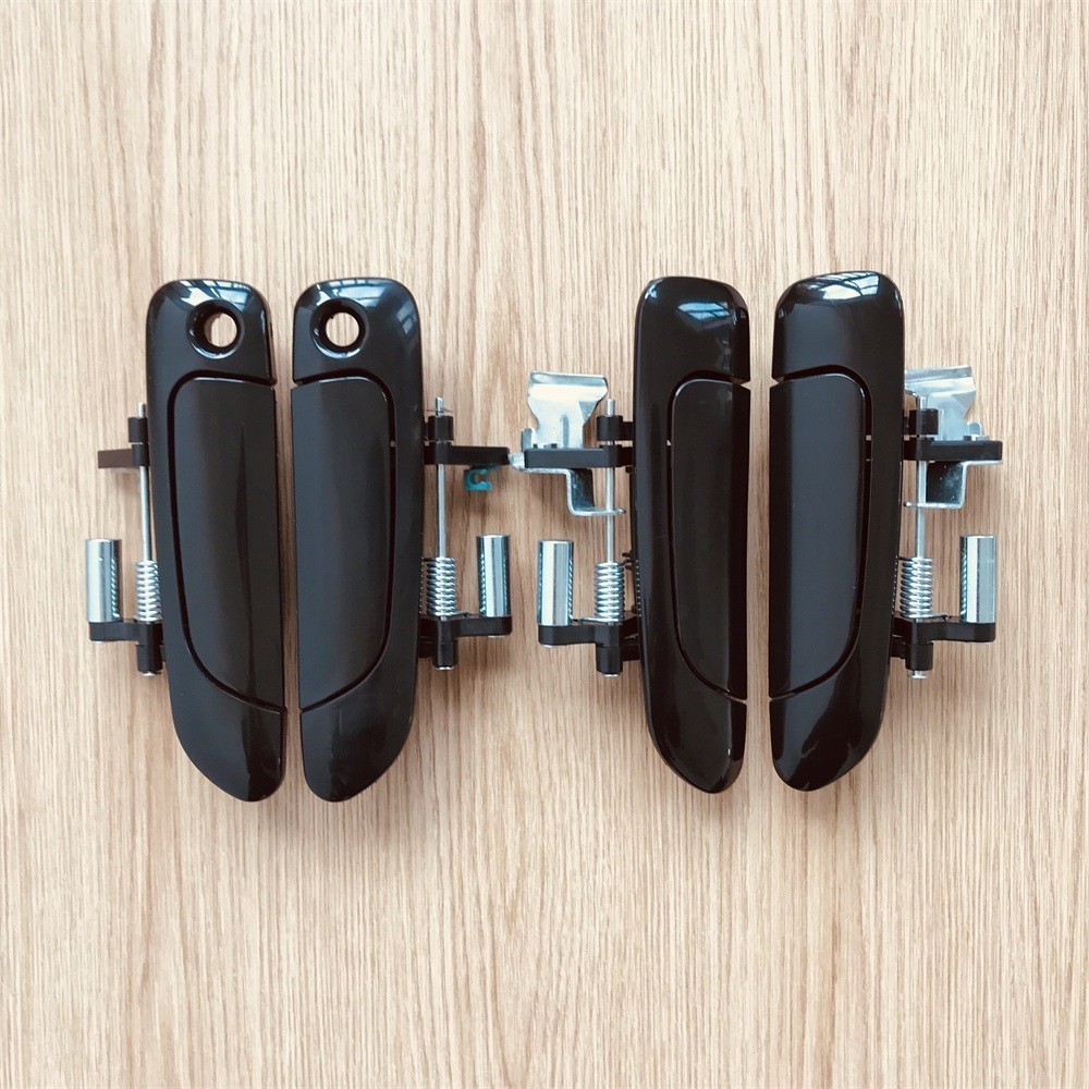 มือจับประตูด้านนอกใช้งานร่วมกับ Honda Fit / City / Jazz 2002-2008 สีดํา 72180-SLE-T01 72140-SLE-T01 