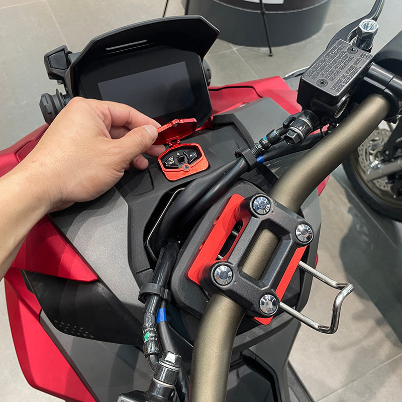 ฝาครอบสวิตช์  ADV160​ วัสดุอลูมิเนียมอัลลอยด์แบบ CNC มีหลายสีให้เลือก ติดตั้งง่ายและป้องกันน้ำ ฝุ่นได้อย่างมีประสิท - รูปที่ 7