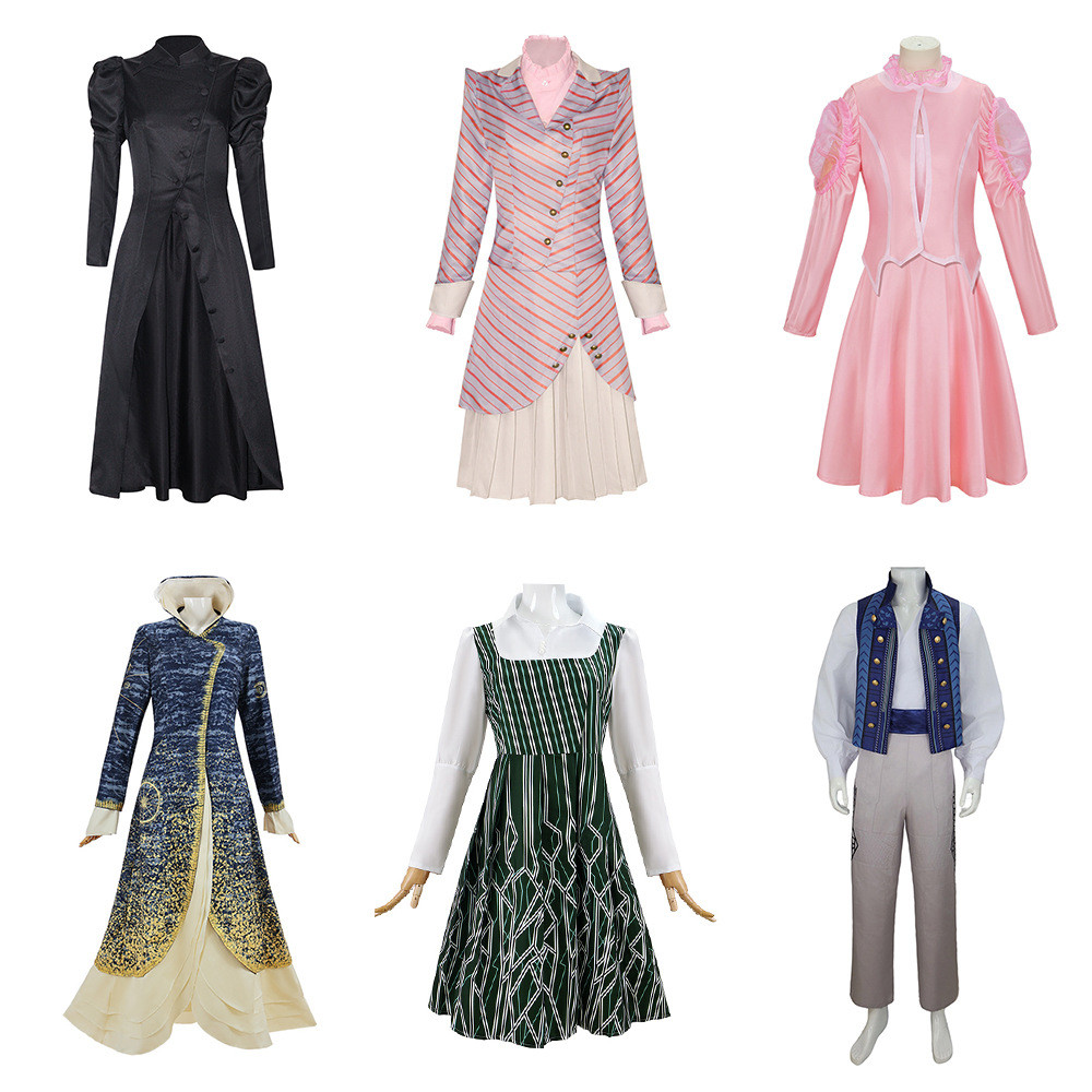 Magic Bad Witch Elphaba Elphaba Witch Dress & Glinda Glinda Suit Dress The Wizard of Oz Costume