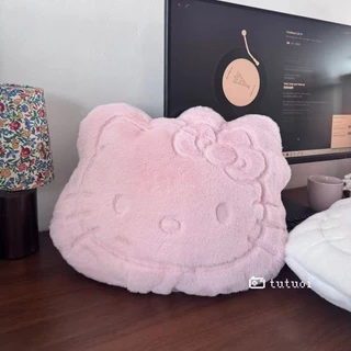 พร้อมส่ง 🚚 น่ารัก เคที แมวหมอนตุ๊กตาของเล่น วีเอชดี 1ชิ้นตกแต่งห้องเด็กสาวน่ารักกอดตุ๊กตาตุ๊กตาบริษัทและหอพักที่นั่งเบาะหลังของขวัญวันหยุด ไทย