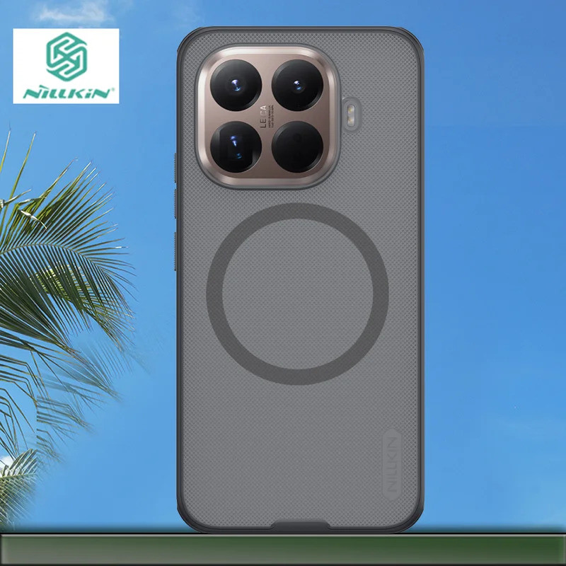 NILLKIN สําหรับ Xiaomi 15 T Pro กรณีติดตั้งแม่เหล็ก Super Frosted คุณภาพสูง Shield Matte PC สําหรับ 