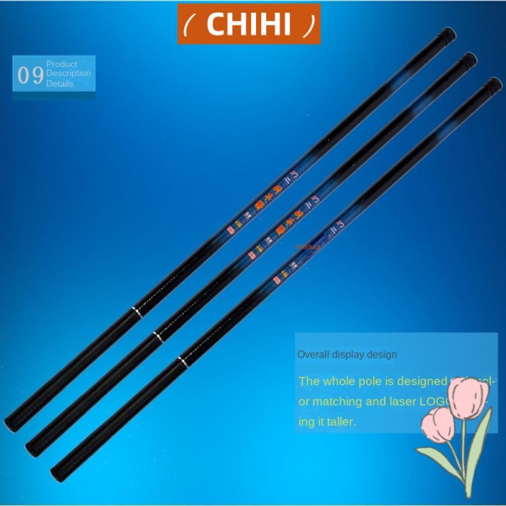 CHIHI ชุดเบ็ดตกปลา,Telescopic Carbon Fibre Fishing Rod ชุด,เด็ก 2.1 M-7.2 M Casting Rod Glass Fibre 