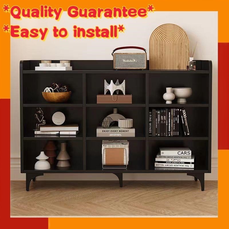 Modern storage cabinet shelf bookcase shelf living room home display cabinet simple bedroom multi-la