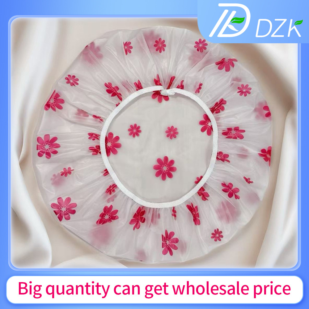 หมวกอาบน้ํา PVC กันน้ํา ป้องกันควัน สําหรับผู้หญิง ใช้ในครัวเรือนทั่วไป