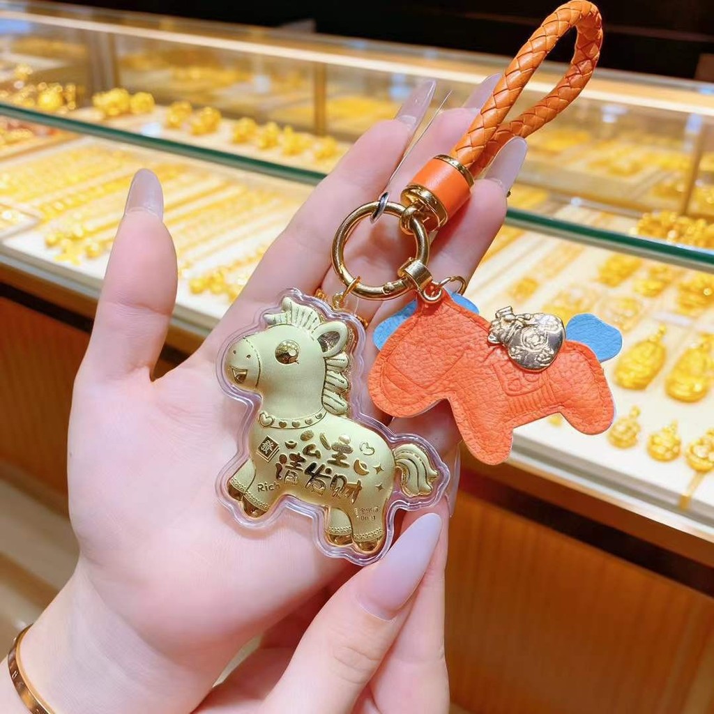 金999马上活家用手扣黄金包挂件创意包包挂件挂饰活动小品Gold 999 ทันทีที่อุดมไปด้วยพวงกุญแจทอง bagdfggty