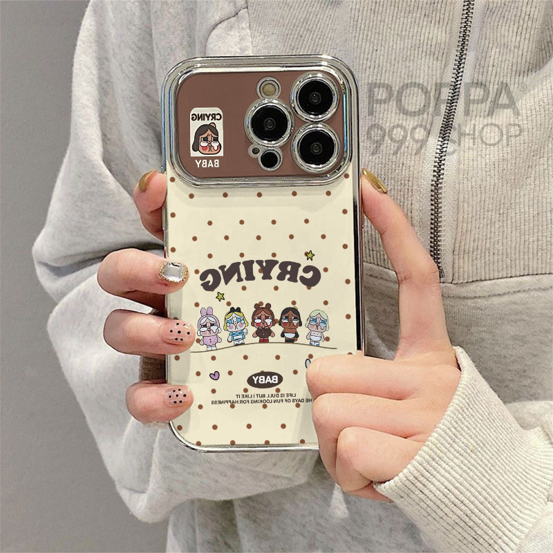 🌷POPPA🌷ส่งจากไทย เคสโทรศัพท์มือถือ กันกระแทก สําหรับ IPhone 17Air 17 16 15 14 13 12 11PROMAX 7 8Plus XS XR XSMax
