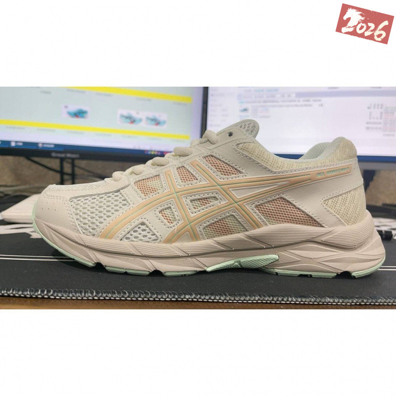 รองเท้าวิ่งสุภาพสตรี ASICS GEL-CONTEND 4 Cushioning น้ำหนักเบากำลังดี T8D9Q-105