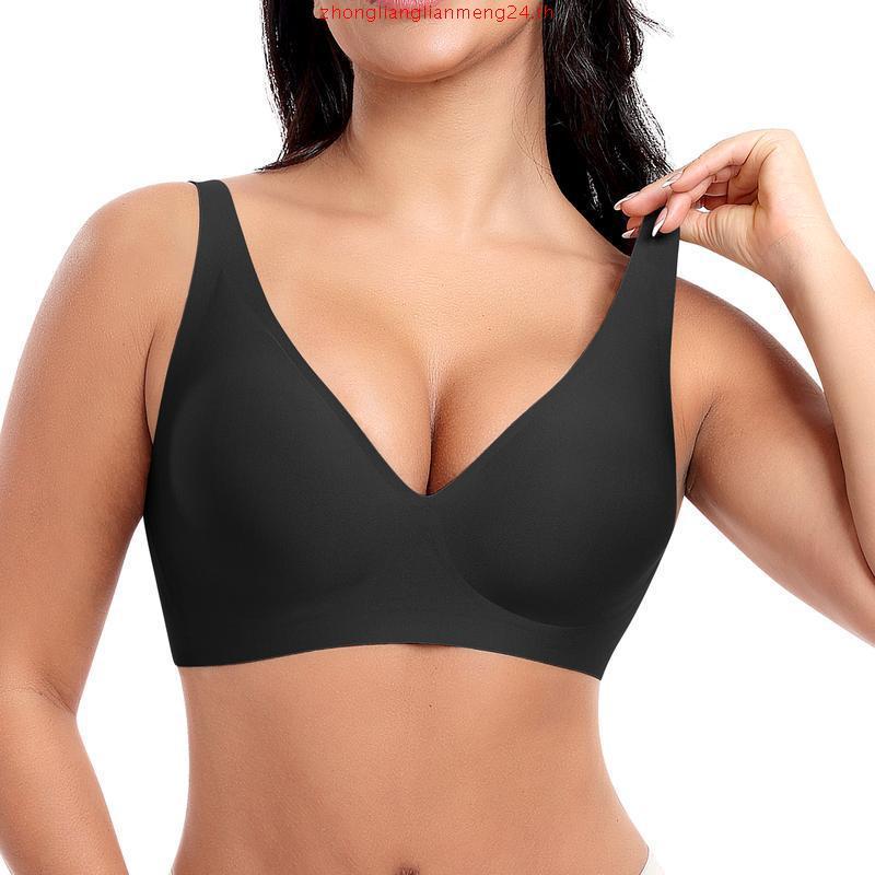 Wacoal ชุดชั้นเนียน บราไร้โครง Smart Size ฟองน้ำบาง รุ่น WB3Y34 สีดำ (BL)