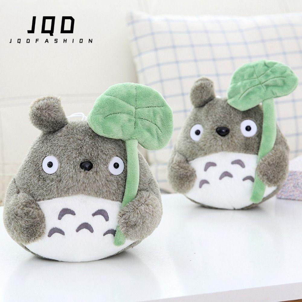 JQD Totoro ตุ๊กตา, ของเล่นตุ๊กตาการ์ตูน Totoro, ตุ๊กตาอะนิเมะอุปกรณ์ต่อพ่วงนุ่มหมอนตุ๊กตาน่ารัก