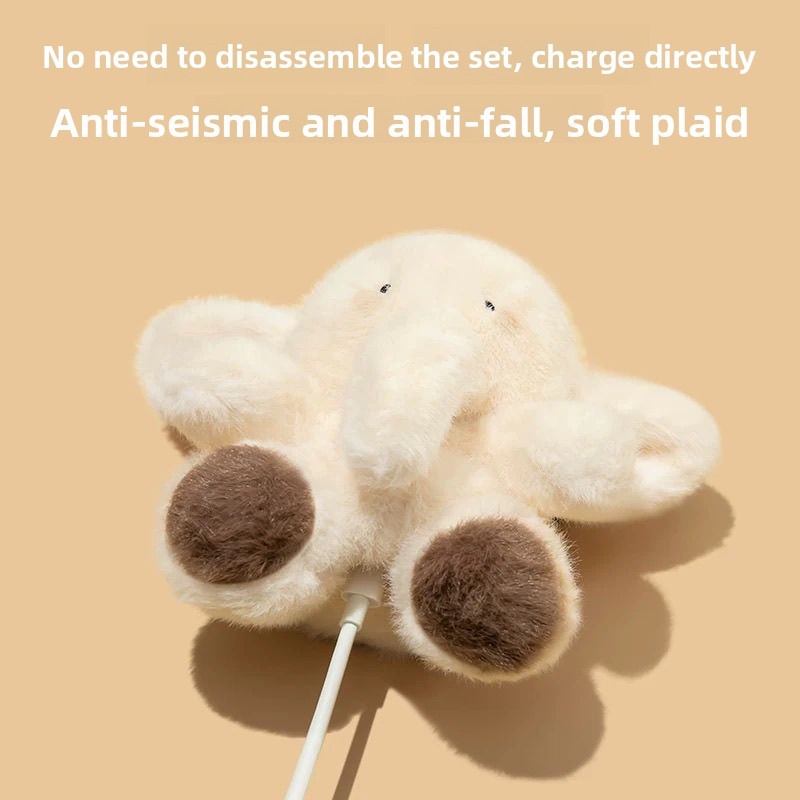 ตุ๊กตาช้างน่ารักสําหรับ Sony WF-1000xm5 เคส Sony Link Buds S เคสหูฟัง