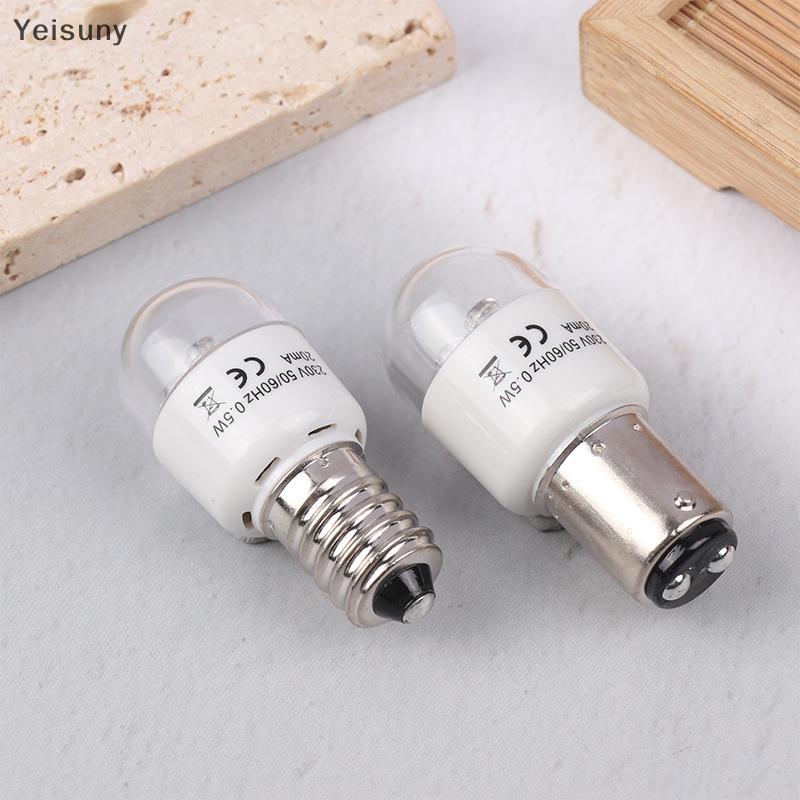 [Yei] 1 ชิ้น BA15D/E14 Universal LED ในครัวเรือนหลอดไฟ LED สําหรับหลอดไฟบ้านอุปกรณ์เสริม COD