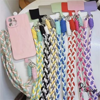 ห่วงโซ่จี้ยอดนิยมสีลูกกวาดที่เรียบง่ายไม่ซ้ำใครสายสะพายไหล่ข…