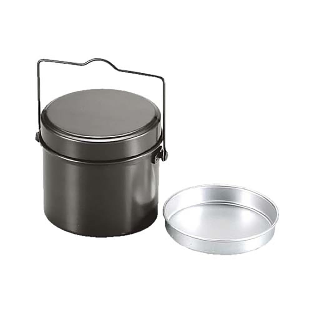 Captain Stag Versatile 4-Cup Cooking Pot for Outdoor and BBQ Use