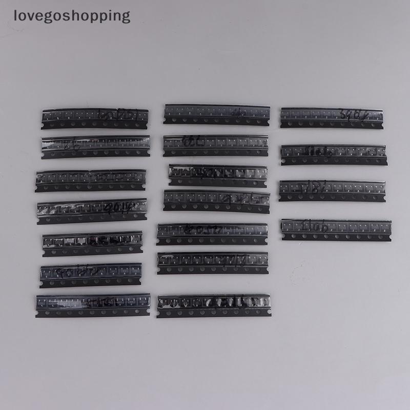 [LGO] ทรานซิสเตอร์ Assorted Kit (SOT-23) 18kinds*10pcs=180pcs 2N22 S9013 S9014 S9015 S9018 S8050 S85