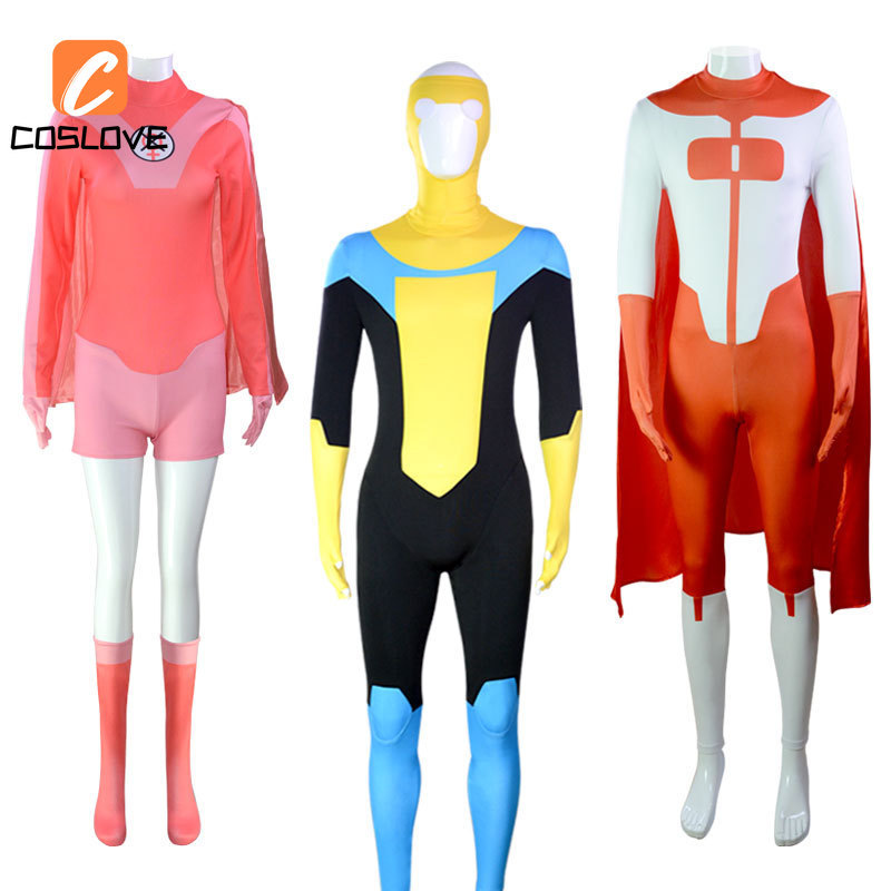 ชุดคอสเพลย์ Invincible Mark Greyson Atom Eve แบบแจ็คเก็ตแขนยาว เหมาะสำหรับงานปาร์ตี้