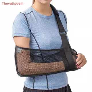 [Thevatipoem] สลิงแขนระบายอากาศแบบปรับได้ Universal Support สายคล้องไหล่รั้ง Immobilizer ข้อมือข้อศอก Forearm สนับสนุนสายรัดรั้ง HOT