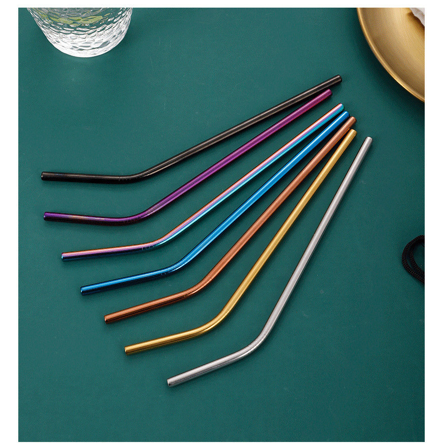 หลอดเครื่องดื่มที่มีสีสันหลอดเครื่องดื่มกาแฟหลอดชานมไข่มุกหลอดสแตนเลส