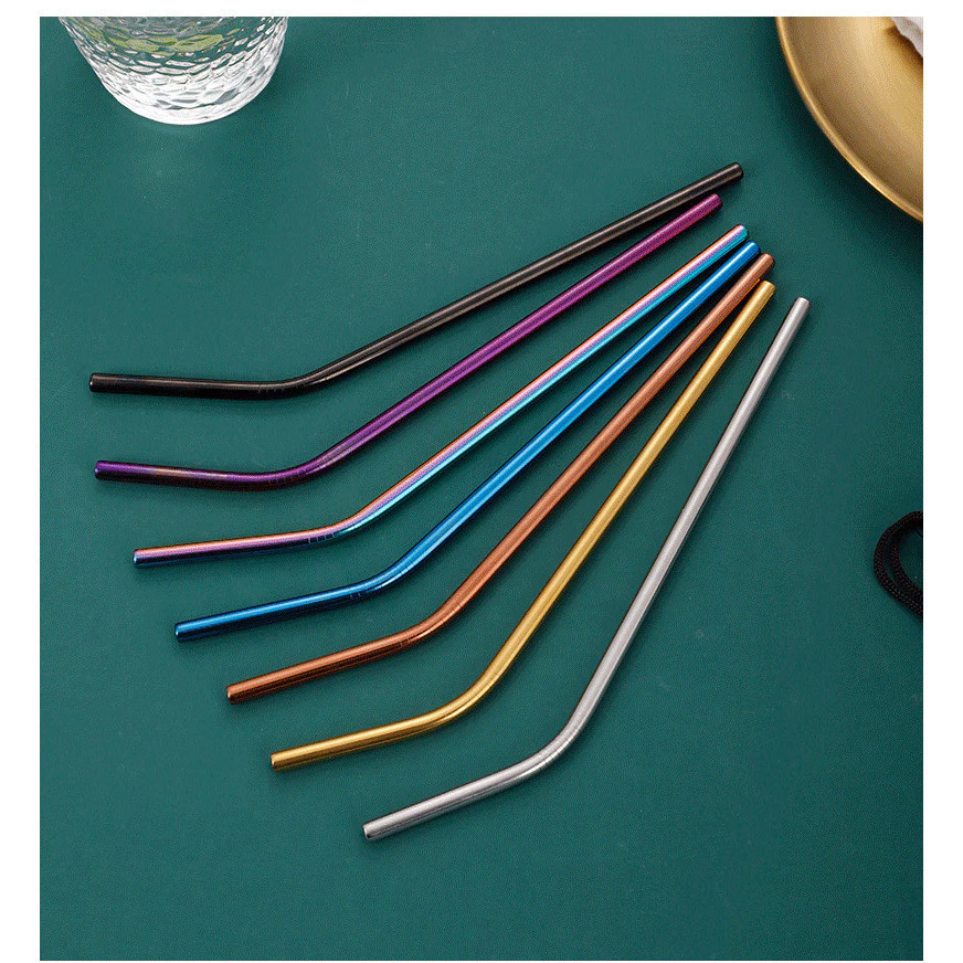 หลอดเครื่องดื่มที่มีสีสันหลอดเครื่องดื่มกาแฟหลอดชานมไข่มุกหลอดสแตนเลส