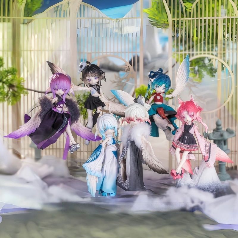 Penny Treasure Box Luluya Yunyuge Series Moving Mystery Box รูปตุ๊กตา bjd ตุ๊กตาของขวัญ