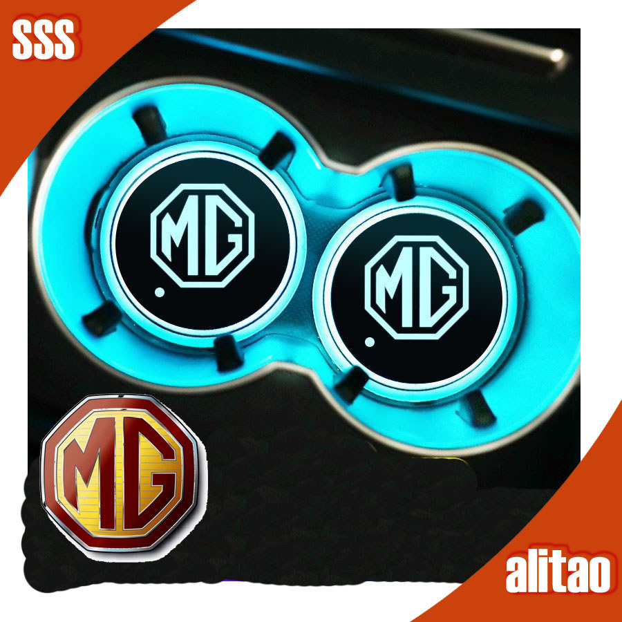 [READY]MG4 EV Luminous Water Coaster MG Body Kit Car Decoration MG ZS HS MG IM6 MG S5Auto Parts MG3 