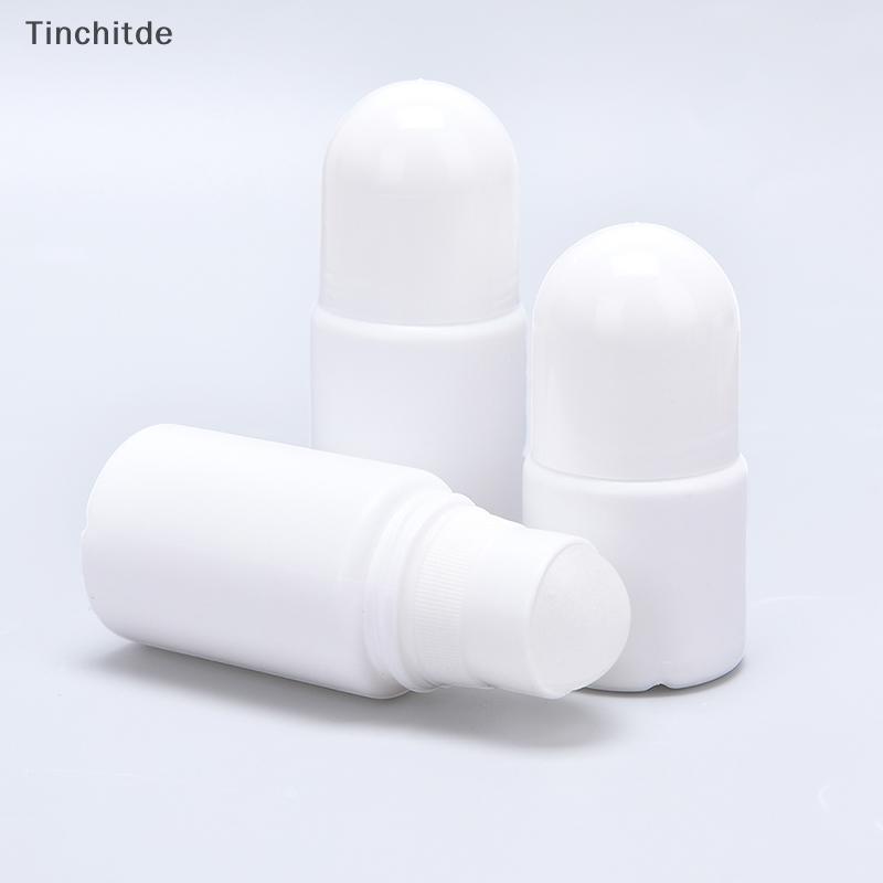 [Tinchitde] 5 ชิ้น 30/50ML ขวดลูกกลิ้งขวดพลาสติกแบบพกพา s ขวดเปล่า [ที่ต้องการ]