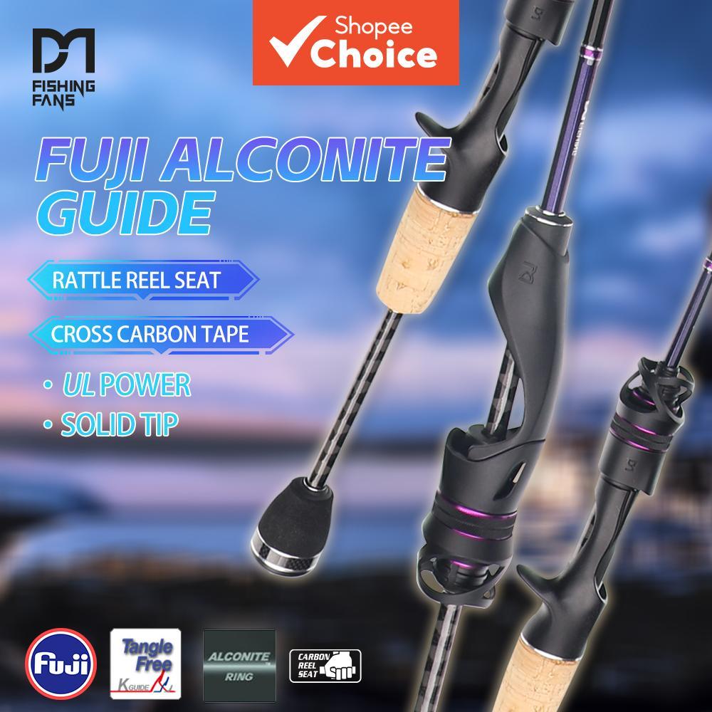 FISHINGFANS Qingxiu ที่จับรอกตกปลาแบบสั่นเบาพิเศษ X Cross Tape AA ด้ามจับก๊อก UL ไวต่อการตกปลา