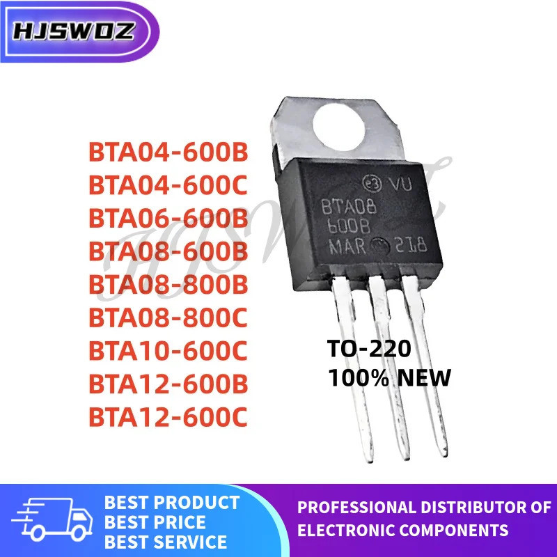 10 ชิ้น 100% ใหม่ BTA08-800B BTA04-600B BTA04-600C BTA06-600B BTA12-600B BTA08-600B BTA08-800C BTA10
