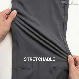 EAGLADE Urban Techwear Pants แห้งเร็วไร้เหล็ก พร้อมด้วย 10 ซิปพิเศษ สำหรับการใช้งานในทุกวันและสไตล์โมเดิร์น