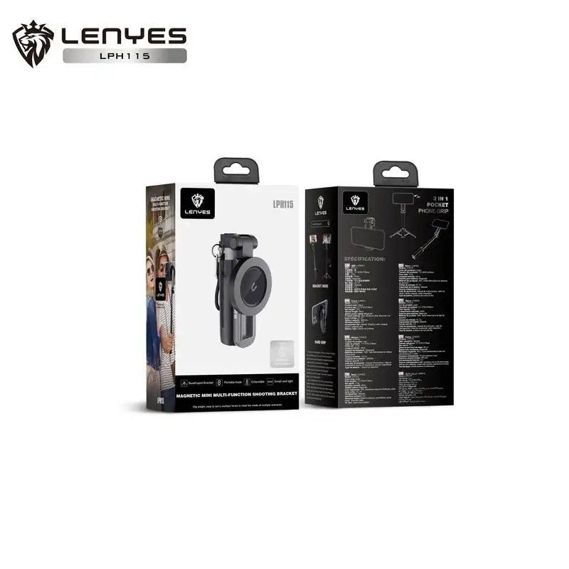 Lenyes LPH115 ไม้เซลฟี่อเนกประสงค์ แบบเสริมความแข็งแรง มัลติฟังก์ชั่น รับประกัน 1 ปี