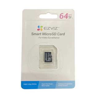 EZVIZ SMART MICRO SD CARD 64GB / 128GB / 256GB หน่วยความจำขนาดเล็กสำหรับกล้องวงจรปิด