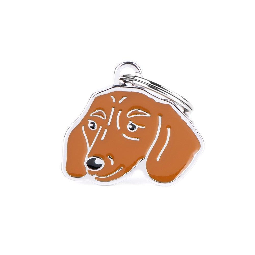 ID TAGS FAWN DACHSUND