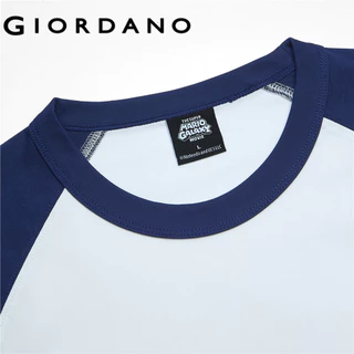 GIORDANO เสื้อยืดผู้ชาย Men's Short-Sleeve T-Shirt (Mario) 01096357