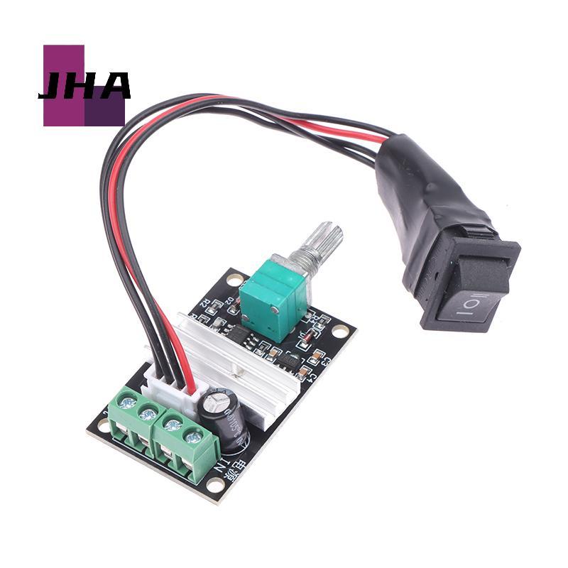 [JHA] DC 6V 12V 24V 3A PWM Motor Speed Controller ปรับความเร็วได้ DC Motor Driver Forward Reverse Sw