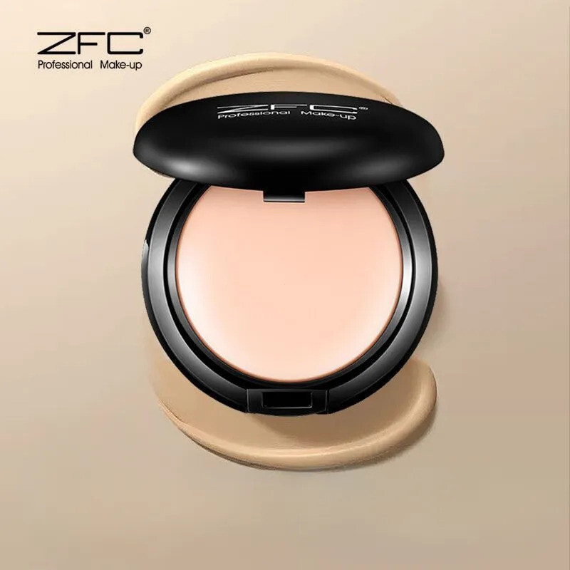 ⭐ZFC Foundation MakeUp คอนซีลเลอร์ Spot Whitening Powder Whitening & Moisturizing Persistent Foundat