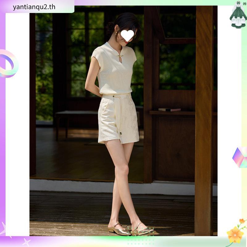 [Pomelo] Pomelo. x Janesuda กระโปรงลูกไม้ลายดอกไม้ / Pomelo. x Janesuda Floral Lace Skirt