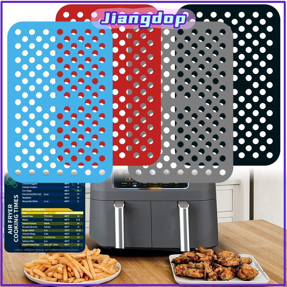 JIANG Air Fryer Mat Soft สี่เหลี่ยมผืนผ้าอุปกรณ์เสริมสําหรับ Ninja DZ201 Foodi สําหรับ Ninja Foodi D