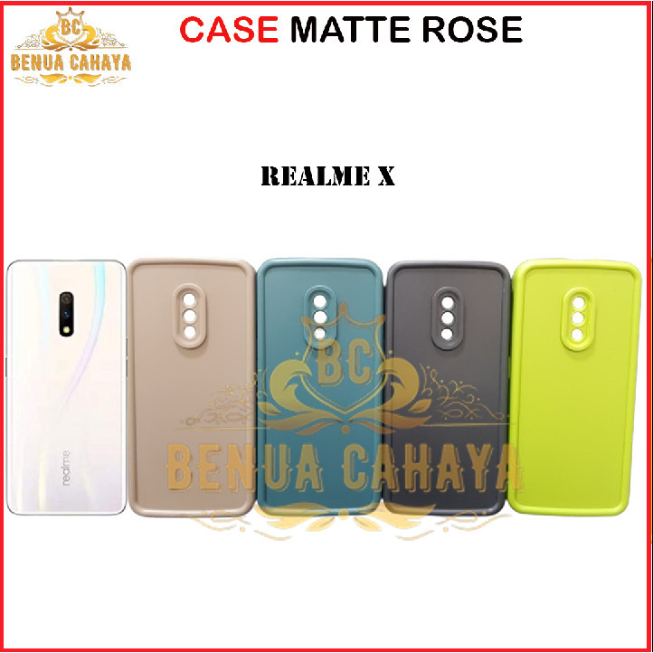 SOFT CASE MATTE ROSE REALME 3 PRO 6 PRO 8 4G 8 PRO 8 5G 8i 9 PRO PLUS 9 4G 11 4G 11 PRO 11 PRO PLUS 