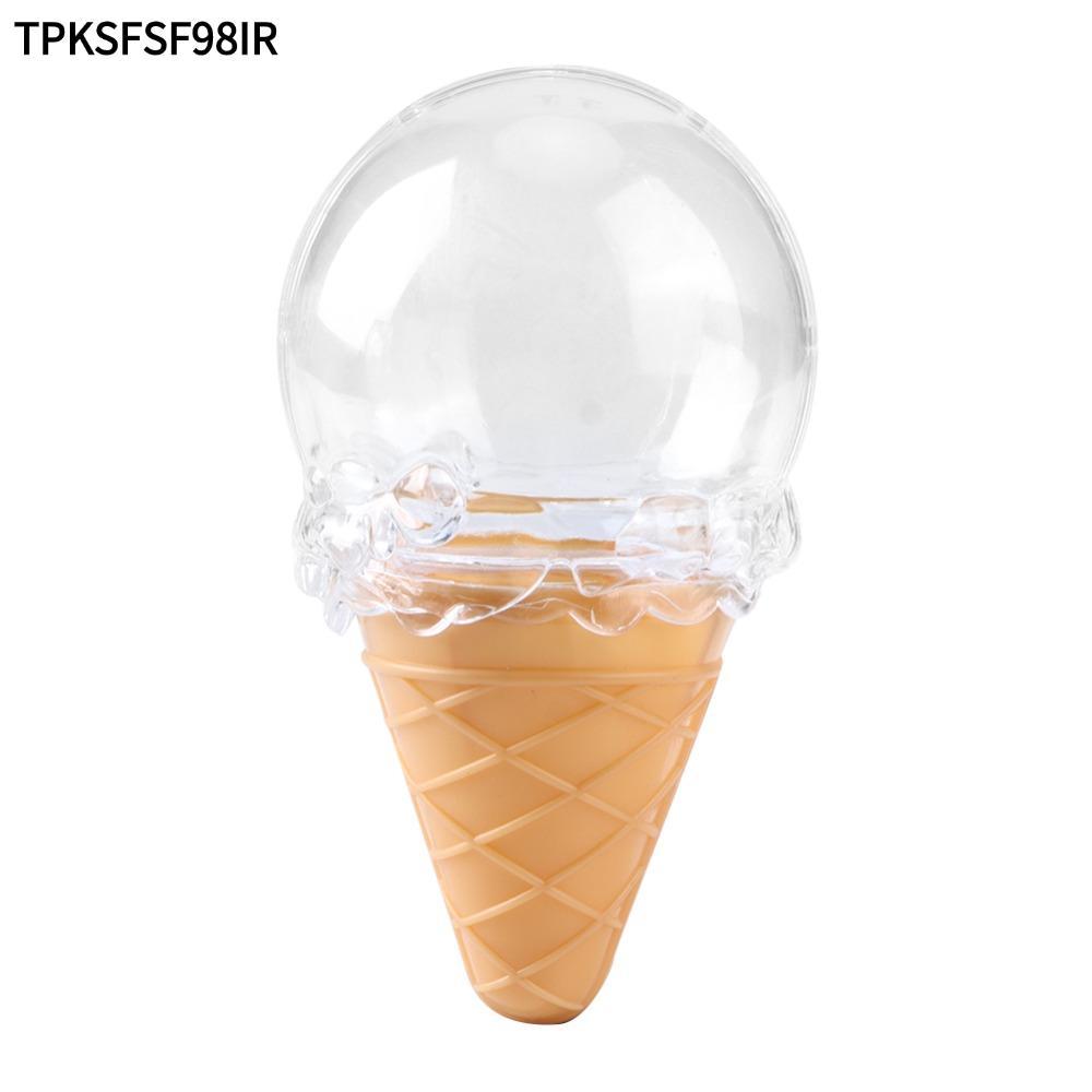 TPKSF98IR 8 ชิ้นกล่องขนมไอศกรีม,Reusable โปร่งใสกล่องขนมโปร่งใส,พรรคโปรดปรานPS 10x6 ซม./3.9x2.4inไอศ