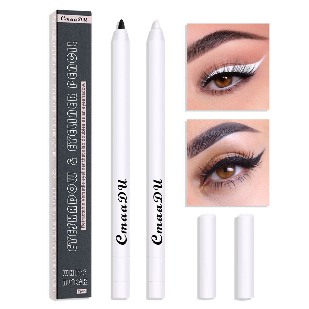 New black and white colored gel eyeliner pen5ya Style cd Hot Sale2Eyeliner pen set YMMS