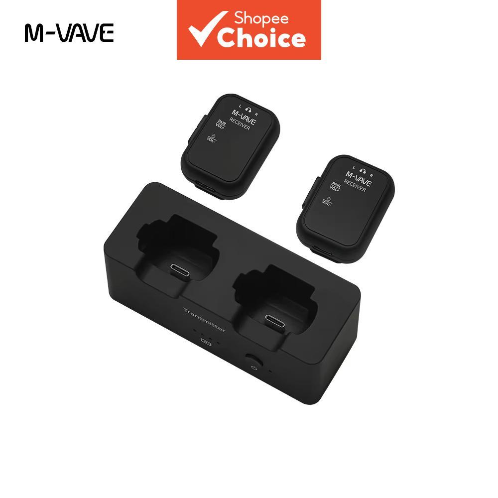 ระบบ M-VAVE WP-12 IEM: เสียงใสคมชัด พร้อมเล่นได้นาน 24 ชั่วโมง