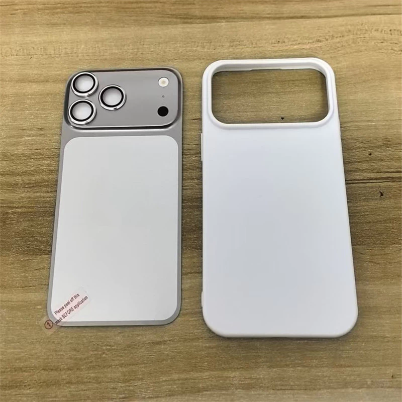 (ไม่มีแฟลช) สําหรับ iPhone 16 TO 17pro 13 15 14 Pro Max เลนส์เปลี่ยนเป็น iPhone 17 Pro Max การปรับแต่งกรณี