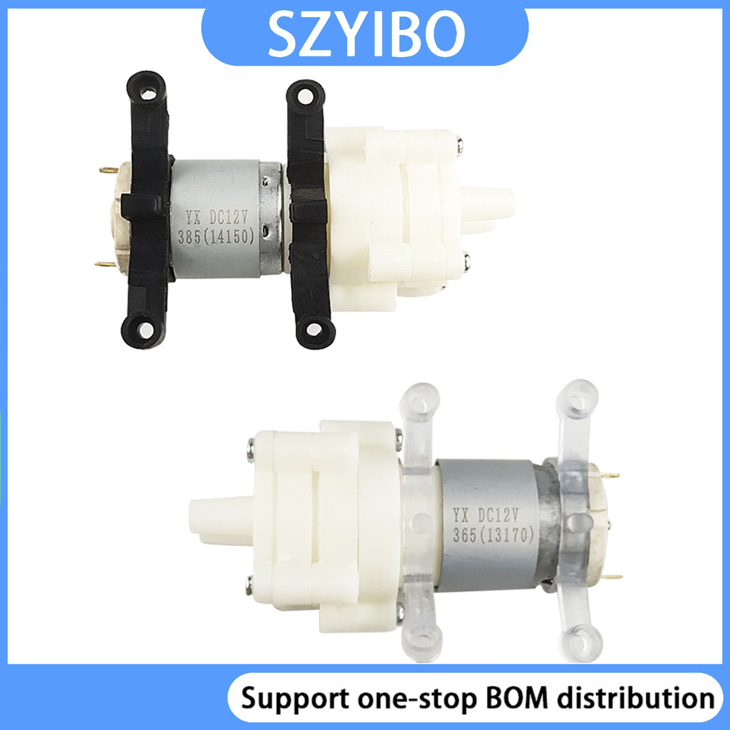 Dc6-12v 365/385 DC มอเตอร์ Aquarium ถังปลารอบ Water Air DC ไดอะแฟรมปั๊มอุปกรณ์เสริม